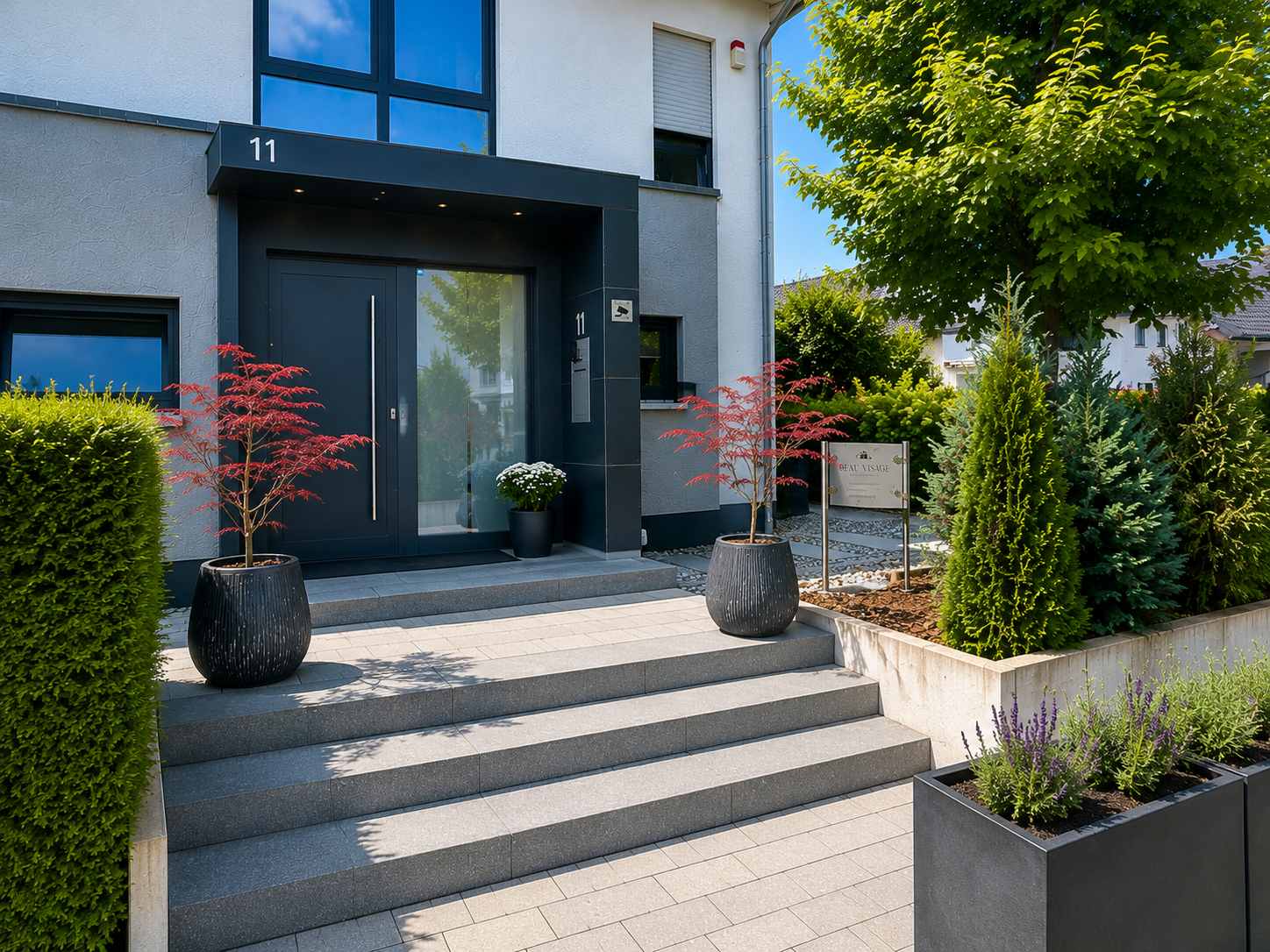 Bild Eingang Eingangsbereich Beau Visage Kosmetikinstitut in Herford